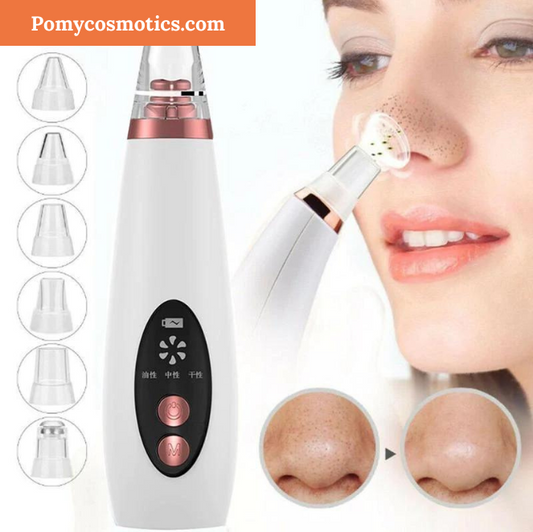 Blackhead Pore Vacuum Cleaner Nose Cleanser Blackheads Remover Blackhead Acne Removal Button Face Suction Beauty Skin Care Tool