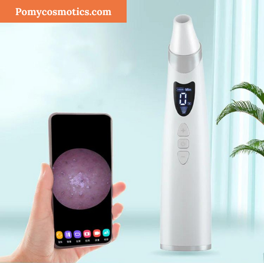 Electric Visual Blackhead Suction Instrument Household Cleansing Pore Cleaner For Skin Equipment Skin Care Tool