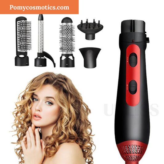 Hair Dryer Machine 3 In 1 Multifunction Hair Styling Tools Hairdryer Pro Hair Curler Straightener Dryer Comb Brush
